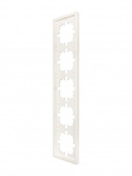 Фотография товара 'Lezard 704-9000-150 ZIMA Рамка 5-ая горизонтальная б/вст'