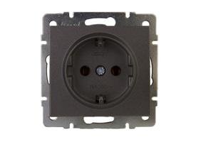 Фотография товара 'Lezard RAIN Розетка с заземлением керамика, 703-4188-122'