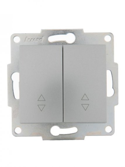 Фотография товара 'Lezard KARINA Выключатель проходной двойной, 707-4388-106'