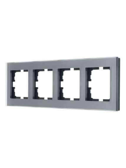 Фотография товара 'Lezard 742-M6980-149 VESNA Рамка акриловая 4-ая горизонтальная б/вст'