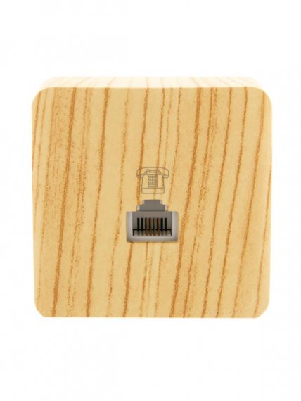 Фотография товара 'Lezard VIOLA Розетка телефонная евро , 751-5200-137'