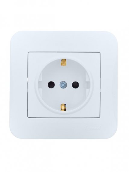 Фотография товара 'Lezard 7081-0202-124B ASTI Розетка с защитой от детей ПБТ'