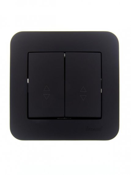 Фотография товара 'Lezard 7081-4242-106 ASTI Выключатель проходной двойной'