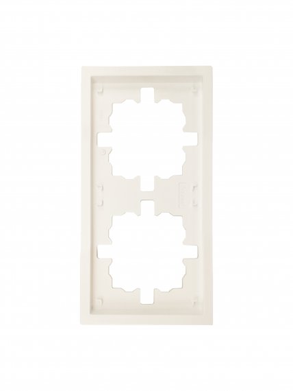 Фотография товара 'Lezard 704-9000-147 ZIMA Рамка 2-ая горизонтальная б/вст'