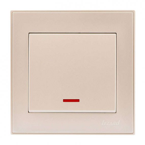 Фотография товара 'Lezard RAIN Выключатель с подсветкой, 703-0303-111'