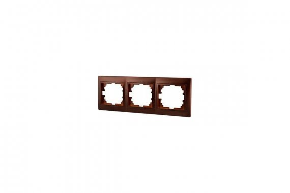 Фотография товара 'Lezard 701-0400-148 MIRA Рамка 3-ая горизонтальная маун'