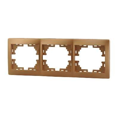 Фотография товара 'Lezard MIRA Рамка 3-ая горизонтальная, 701-1300-148'