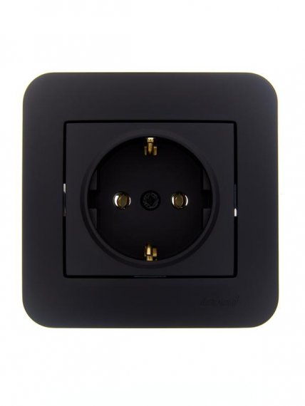 Фотография товара 'Lezard 7081-4242-122B ASTI Розетка с/з ПБТ'