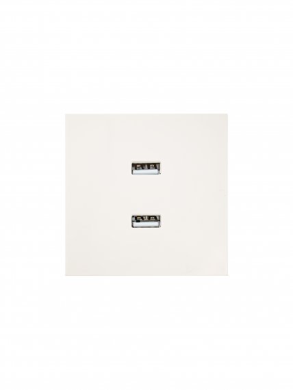 Фотография товара 'Lezard 704-9088-192 ZIMA Розетка 2-ая USB разъем'