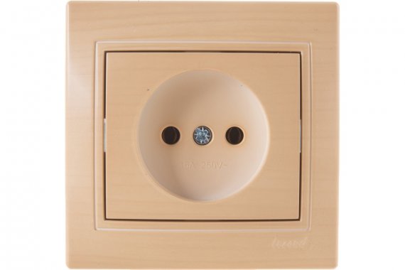 Фотография товара 'Lezard 702-4747-121B DERIY Розетка б/з ясень'