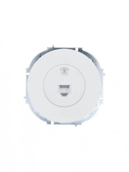 Фотография товара 'Lezard 743-0288-137 OSEN Розетка телефонная евро белая'