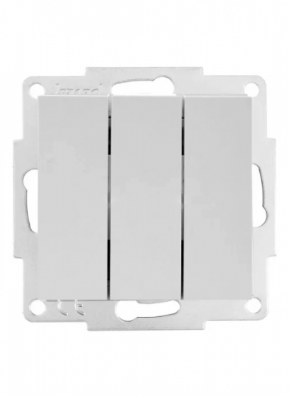 Фотография товара 'Lezard 742-4388-109 VESNA Выключатель тройной'