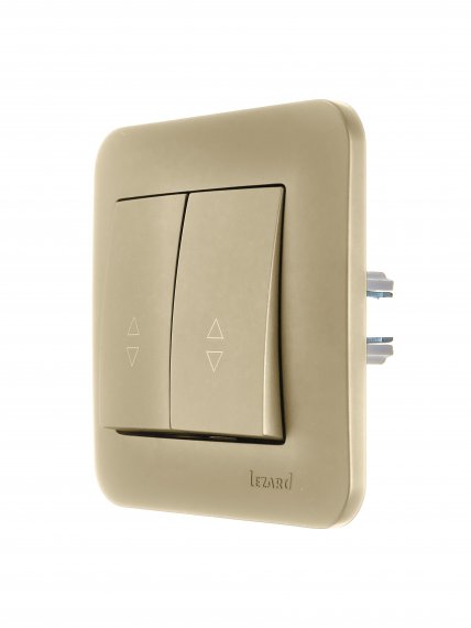 Фотография товара 'Lezard 7081-3636-106 ASTI Выключатель проходной двойной'