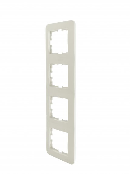 Фотография товара 'Lezard 7081-3000-154 ASTI Рамка 4-ая вертикальная б/вст'