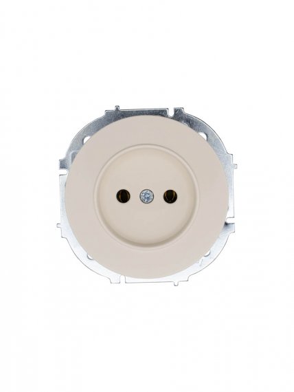 Фотография товара 'Lezard 743-9088-121B OSEN Розетка б/з ПБТ слоновая кость'
