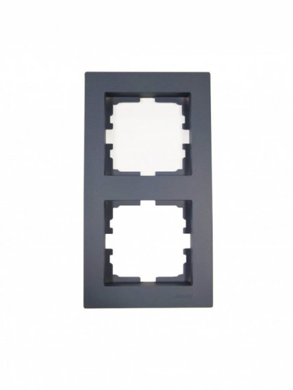 Фотография товара 'Lezard 742-3400-152 VESNA Рамка 2-ая вертикальная б/вст'