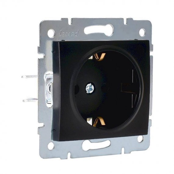 Фотография товара 'Lezard KARINA Розетка с защитой от детей ПБТ, 707-4288-124B'