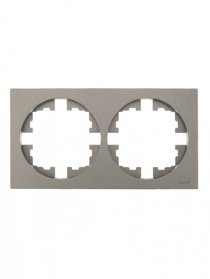 Фотография товара 'Lezard 743-3700-147 OSEN Рамка 2-ая б/вст титан'