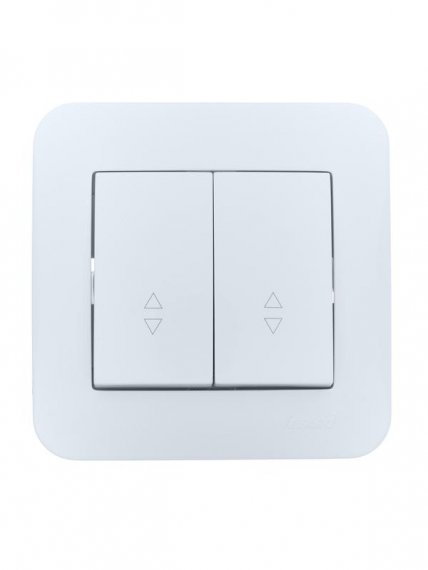 Фотография товара 'Lezard 7081-0202-106 ASTI Выключатель проходной двойной'