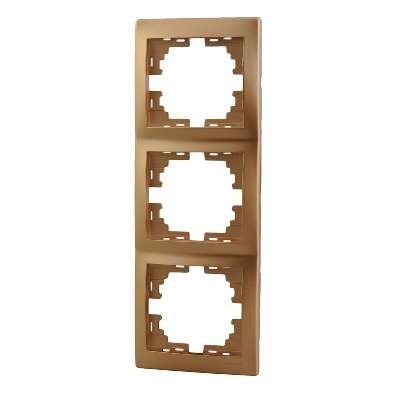 Фотография товара 'Lezard MIRA Рамка 3-ая вертикальная, 701-1300-153'