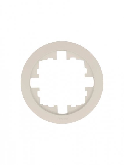 Фотография товара 'Lezard 744-9000-146 OSEN Рамка 1-ая б/вст слоновая костькруглая'