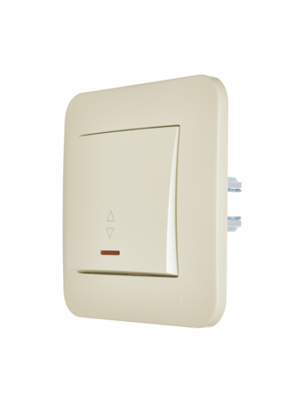 Фотография товара 'Lezard 7081-0303-114 ASTI Выключатель проходной с подсветкой'