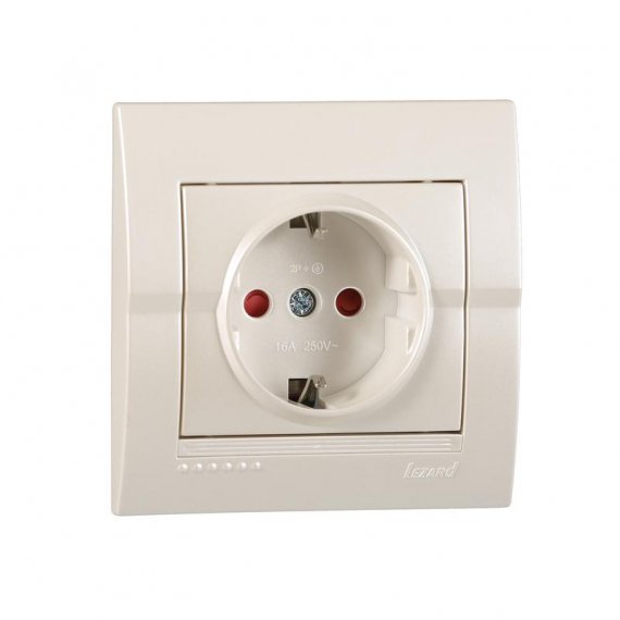 Фотография товара 'Lezard DERIY Розетка с защитой от детей, 702-3030-124B'