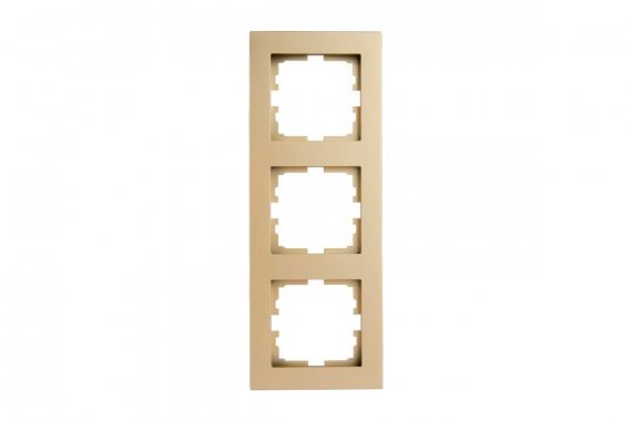 Фотография товара 'Lezard 742-3600-153 VESNA Рамка 3-ая вертикальная б/вст'