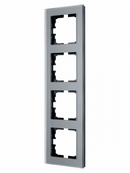 Фотография товара 'Lezard 742-M6980-154 VESNA Рамка акриловая 4-ая вертикальная б/вст'
