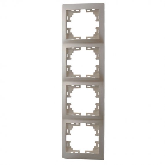 Фотография товара 'Lezard MIRA Рамка 4-ая вертикальная, 701-3000-154'