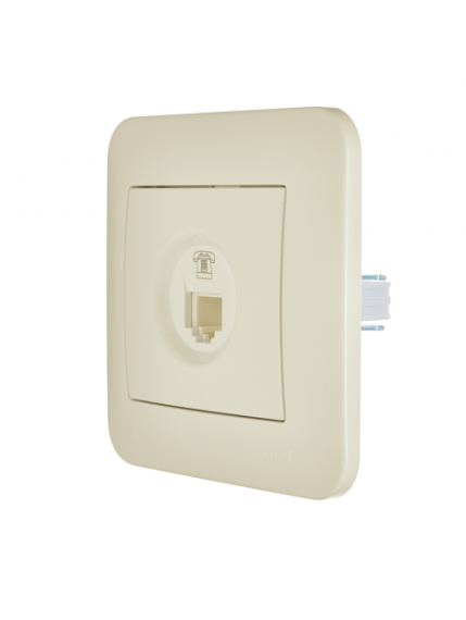 Фотография товара 'Lezard 7081-0303-137 ASTI Розетка телефонная евро'