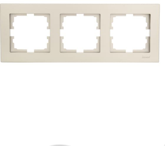 Фотография товара 'Lezard VESNA Рамка 3-ая горизонтальная, 742-3700-148'
