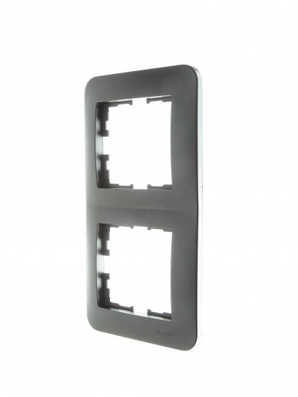 Фотография товара 'Lezard 7081-3500-152 ASTI Рамка 2-ая вертикальная б/вст'