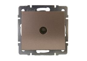 Фотография товара 'Lezard RAIN Розетка ТВ проходная, 703-3188-129'