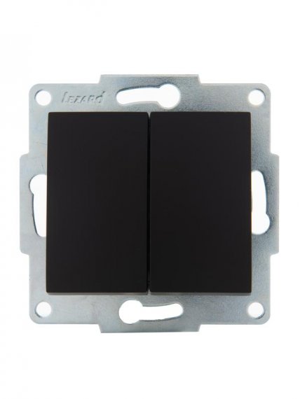 Фотография товара 'Lezard KARINA Выключатель двойной , 707-4288-101'