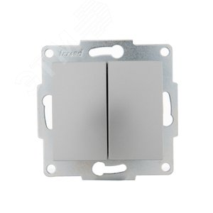 Фотография товара 'Lezard 7081-4343-101 ASTI Выключатель двойной'