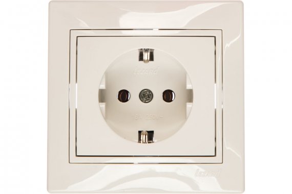 Фотография товара 'Lezard 701-0202-122B MIRA Розетка с/з ПБТ'