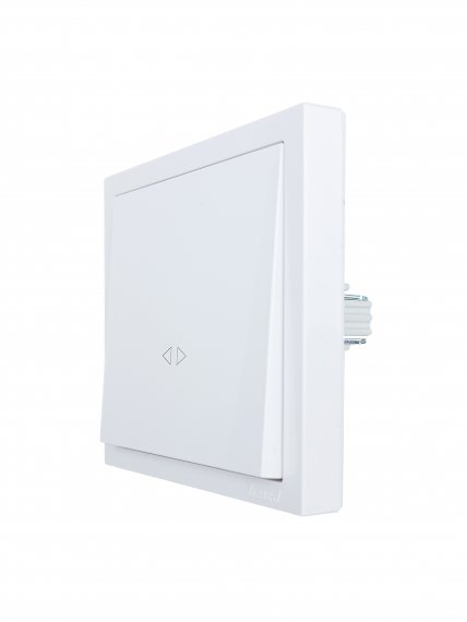 Фотография товара 'Lezard 704-0288-107QC ZIMA Выключатель промежуточный белый безвинтовой зажим/клемма'