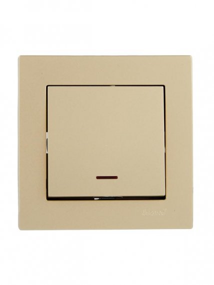 Фотография товара 'Lezard 742-3688-111 VESNA Выключатель с подсветкой'