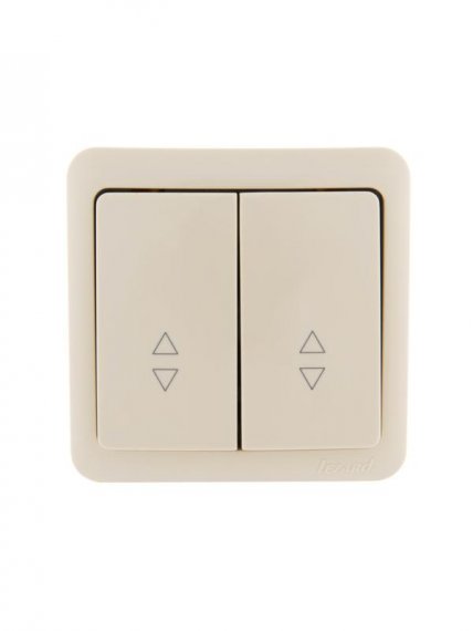 Фотография товара 'Lezard VIOLA Выключатель проходной двойной, 751-0300-106'