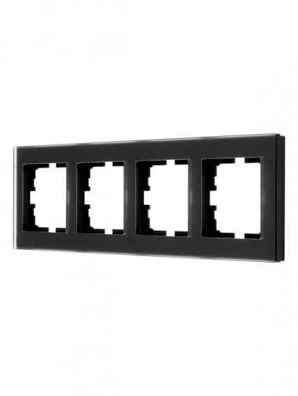 Фотография товара 'Lezard 742-5980-149 VESNA Рамка 4-ая горизонтальная б/вст'