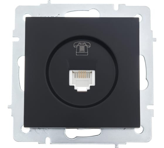 Фотография товара 'Lezard VESNA Розетка телефонная евро, 742-4288-137'