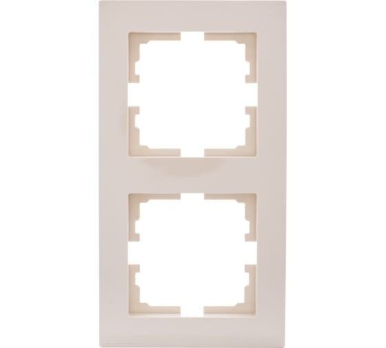 Фотография товара 'Lezard VESNA Рамка 2-ая вертикальная, 742-0300-152'