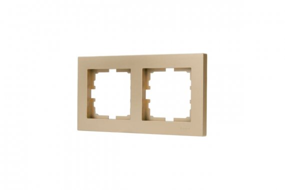 Фотография товара 'Lezard 742-3600-147 VESNA Рамка 2-ая горизонтальная б/вст'