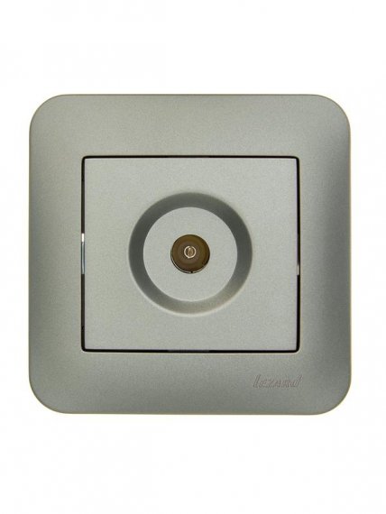 Фотография товара 'Lezard 7081-3535-130 ASTI Розетка ТВ оконечная'