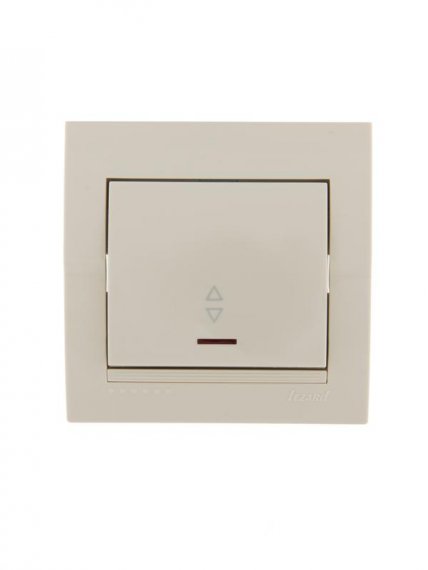 Фотография товара 'Lezard DERIY Выключатель проходной с подсветкой, 702-0303-114'