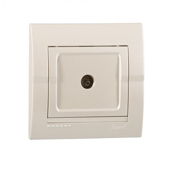 Фотография товара 'Lezard DERIY Розетка ТВ проходная, 702-3030-129'