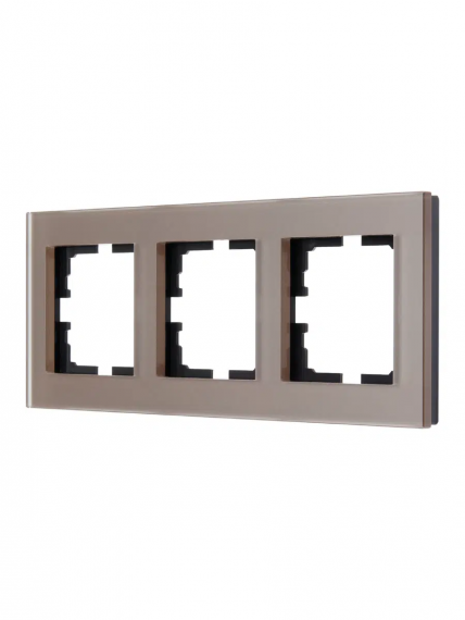 Фотография товара 'Lezard 742-M6780-148 VESNA Рамка акриловая 3-ая горизонтальная б/вст'