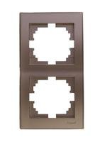 Фотография товара 'Lezard RAIN Рамка 2-ая вертикальная, 703-3131-152'