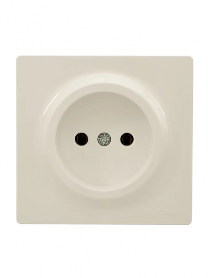 Фотография товара 'Lezard 752-0300-121B LETO Розетка б/з ПБТ'